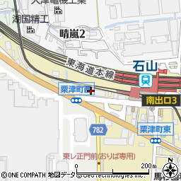 長岡産業株式会社　本社周辺の地図