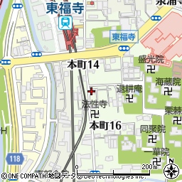 株式会社塚本組　本社周辺の地図