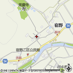 大阪府豊能郡能勢町宿野915周辺の地図