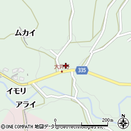 愛知県岡崎市大井野町シモヤシキ8周辺の地図