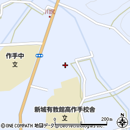 愛知県新城市作手高里木戸口87周辺の地図