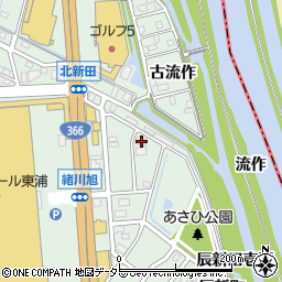 愛知県知多郡東浦町緒川旭20-1周辺の地図