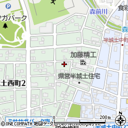 〒448-0816 愛知県刈谷市半城土西町の地図