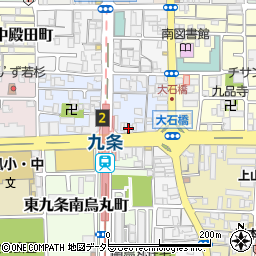 京都府京都市南区東九条烏丸町53周辺の地図