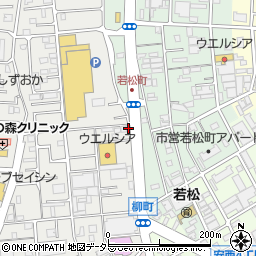 静岡県静岡市葵区柳町44周辺の地図