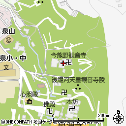 今熊野観音寺周辺の地図