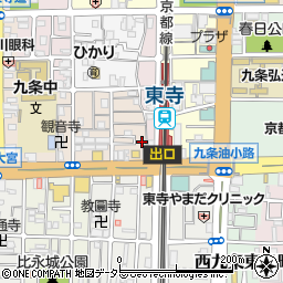 京都府京都市南区西九条川原城町94周辺の地図