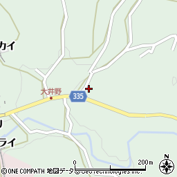 愛知県岡崎市大井野町カキダ62周辺の地図