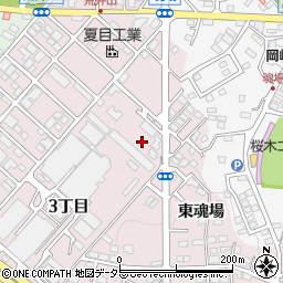ネオシティ岡崎周辺の地図
