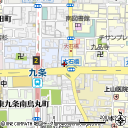 京都府京都市南区東九条烏丸町45周辺の地図
