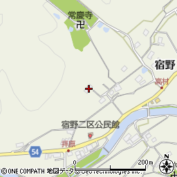 大阪府豊能郡能勢町宿野923周辺の地図