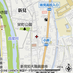 岡山県新見市新見723-8周辺の地図