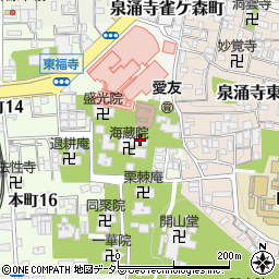 京都市　東山区地域介護予防推進センター周辺の地図