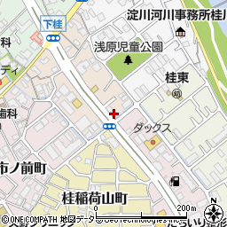 江崎グリコ京都支店周辺の地図