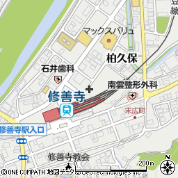 日産レンタカー修善寺駅前店周辺の地図
