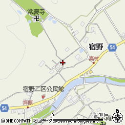 大阪府豊能郡能勢町宿野914周辺の地図