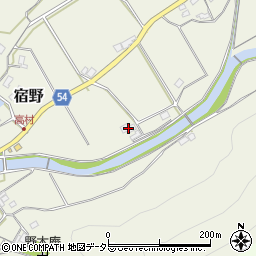 大阪府豊能郡能勢町宿野1016周辺の地図