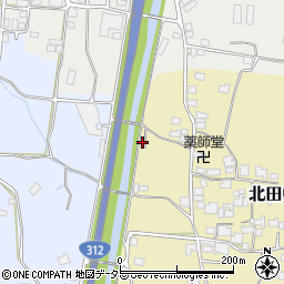兵庫県神崎郡市川町北田中52-1周辺の地図