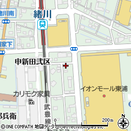 愛知県知多郡東浦町緒川旭9-1周辺の地図
