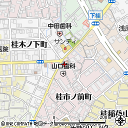 西京消防署桂消防出張所周辺の地図