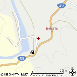 広島県庄原市比和町比和867周辺の地図