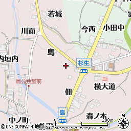 兵庫県川辺郡猪名川町島佃24周辺の地図