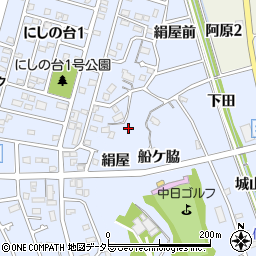熱田山駐車場トイレ周辺の地図