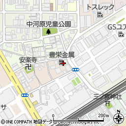 京都府京都市南区吉祥院中河原里南町18周辺の地図