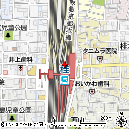 京都府京都市西京区川島北裏町85周辺の地図