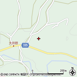 愛知県岡崎市大井野町カキダ39周辺の地図