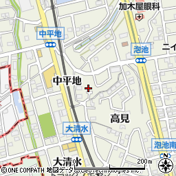 愛知県東海市加木屋町高見80-8周辺の地図
