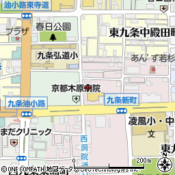 京都府庁総務部京都南府税事務所　不動産取得税課周辺の地図
