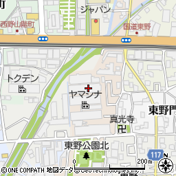 株式会社ヤマシナ　営業周辺の地図