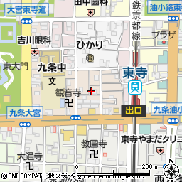京都府京都市南区西九条川原城町31周辺の地図