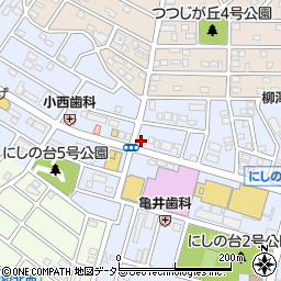 アイサポ知多店周辺の地図