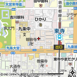 京都府京都市南区西九条川原城町49周辺の地図