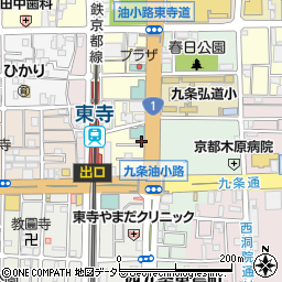 リサイクルマイスター　京都本部　京都店周辺の地図