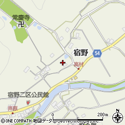 大阪府豊能郡能勢町宿野909周辺の地図
