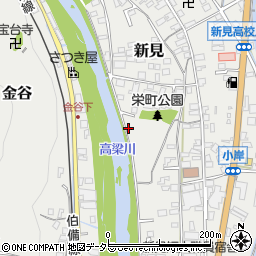 岡山県新見市新見87周辺の地図