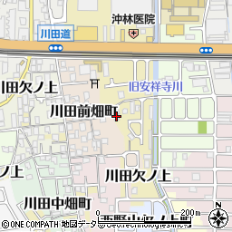 京都府京都市山科区西野楳本町128周辺の地図