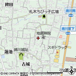 愛知県知多郡東浦町緒川屋敷参区135周辺の地図