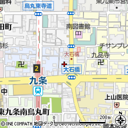 京都府京都市南区東九条烏丸町41周辺の地図