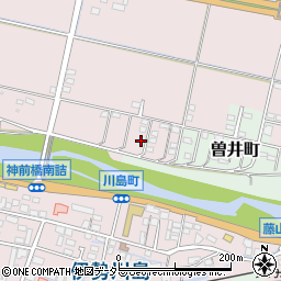 三重県四日市市高角町1477-4周辺の地図