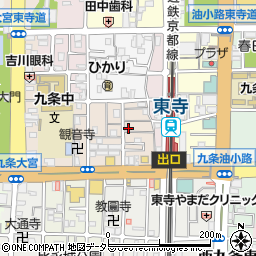 京都府京都市南区西九条川原城町85周辺の地図