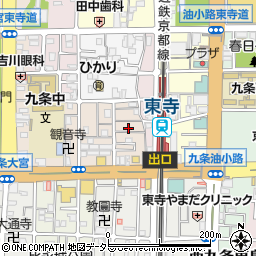 京都府京都市南区西九条川原城町83周辺の地図