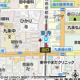 京都府京都市南区西九条川原城町79周辺の地図