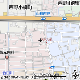 京都府京都市山科区西野大鳥井町11-37周辺の地図