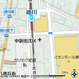 愛知県知多郡東浦町緒川旭7-6周辺の地図
