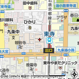 京都府京都市南区西九条川原城町75周辺の地図