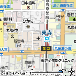 京都府京都市南区西九条川原城町76周辺の地図
